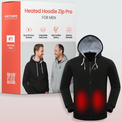 Heated Hoodie Zip Pro | Men - Aether Angels