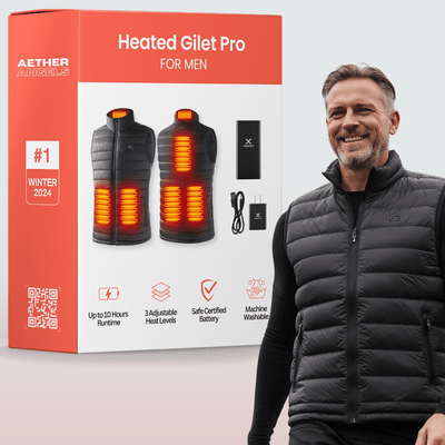 Heated Gilet Pro | Men - Aether Angels