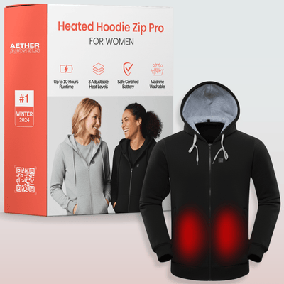 Heated Hoodie Zip Pro | Women - Aether Angels