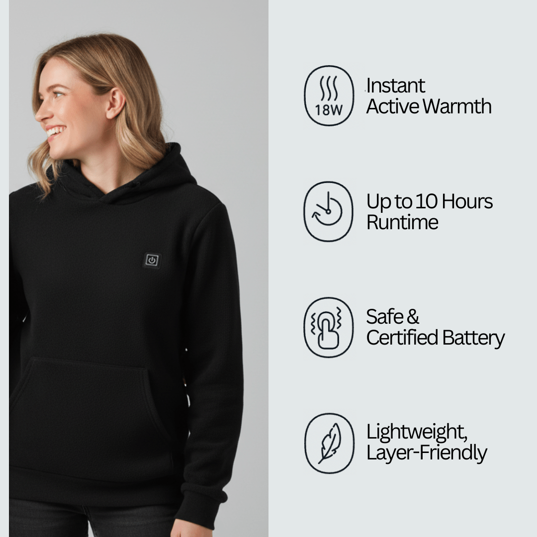 Heated Hoodie Pro | Women - Aether Angels