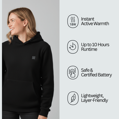 Heated Hoodie Pro | Women - Aether Angels