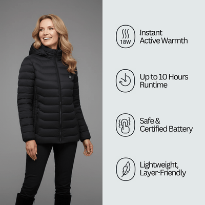 Heated Jacket Pro | Women - Aether Angels
