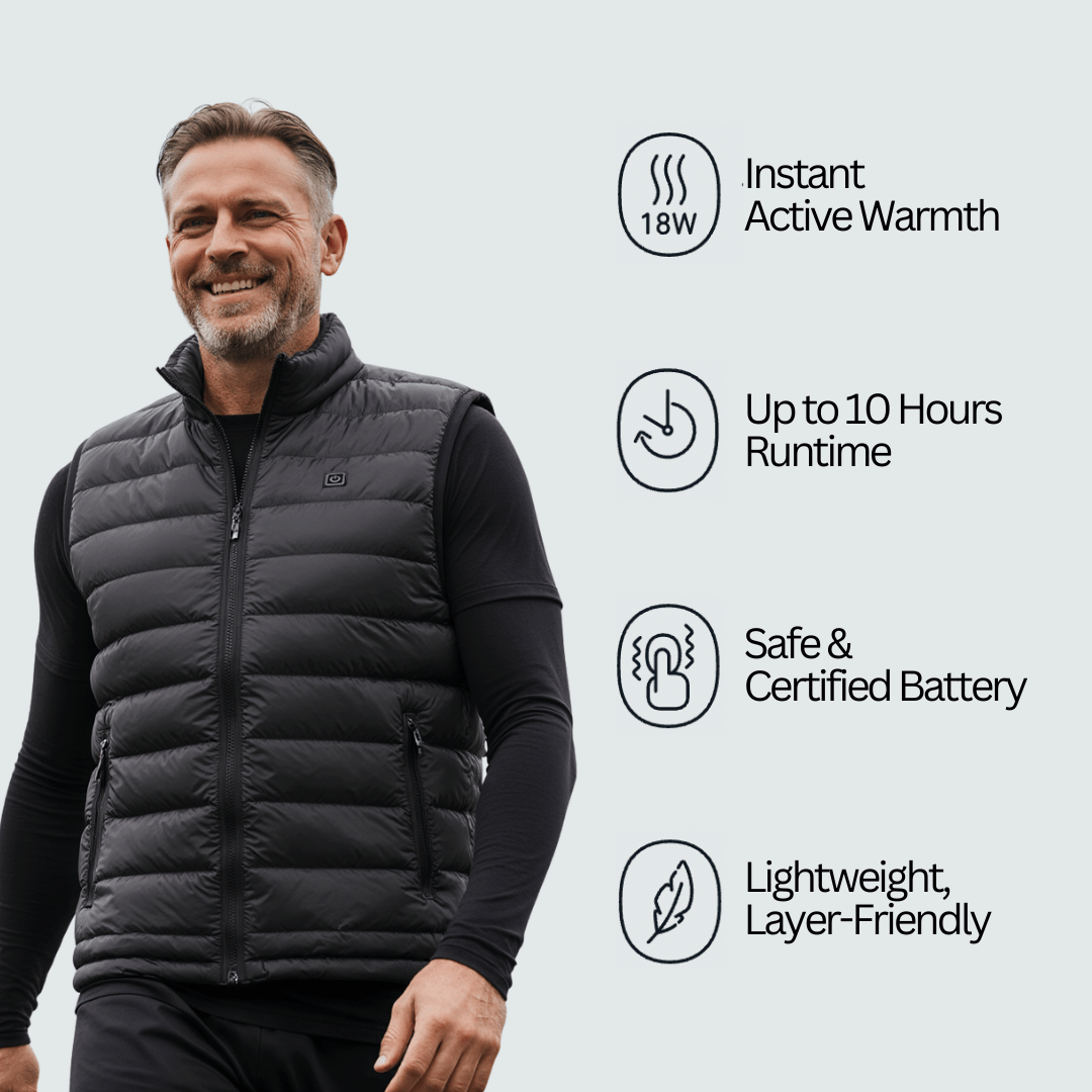 Heated Gilet Pro | Men - Aether Angels