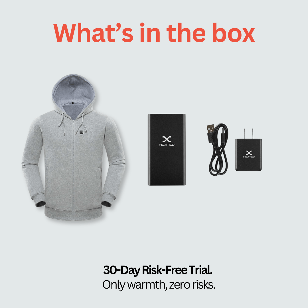 Heated Hoodie Zip Pro | Men - Aether Angels