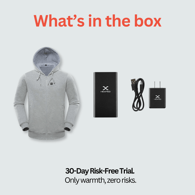 Heated Hoodie Zip Pro | Men - Aether Angels